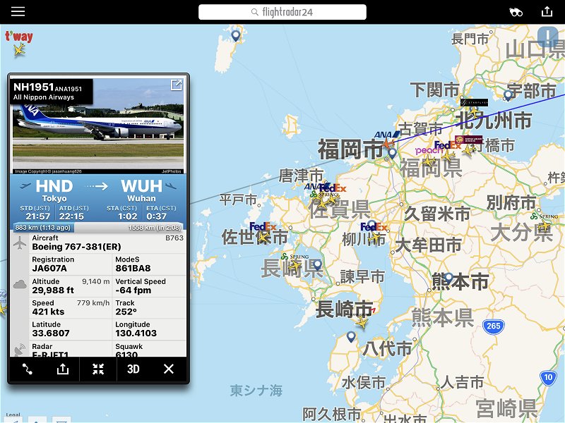 5932　チャーター機による日本人救出