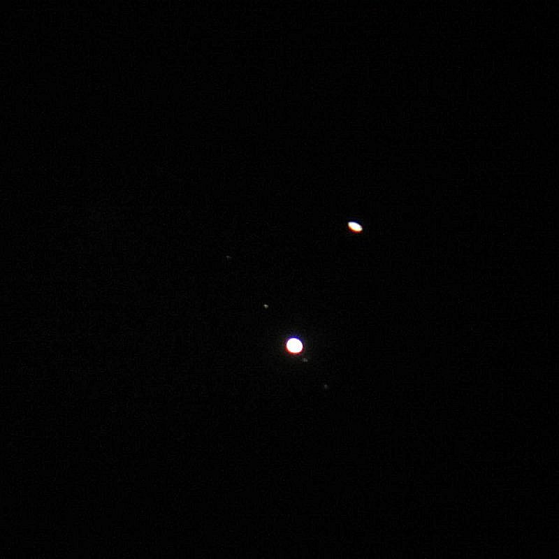6211　木星と土星が大接近