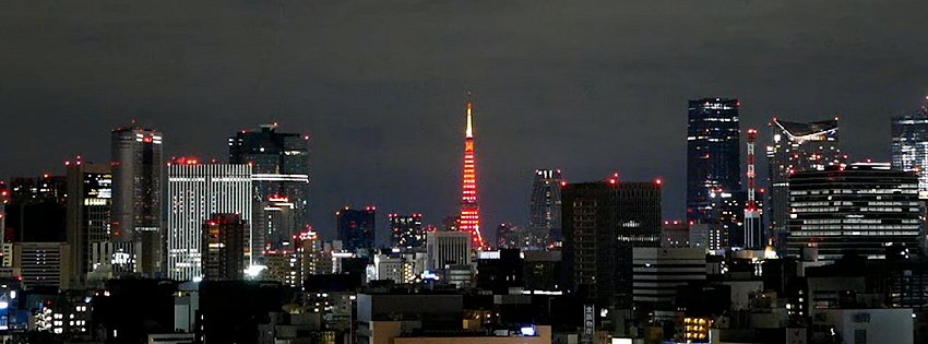ライブカメラで見た東京タワー