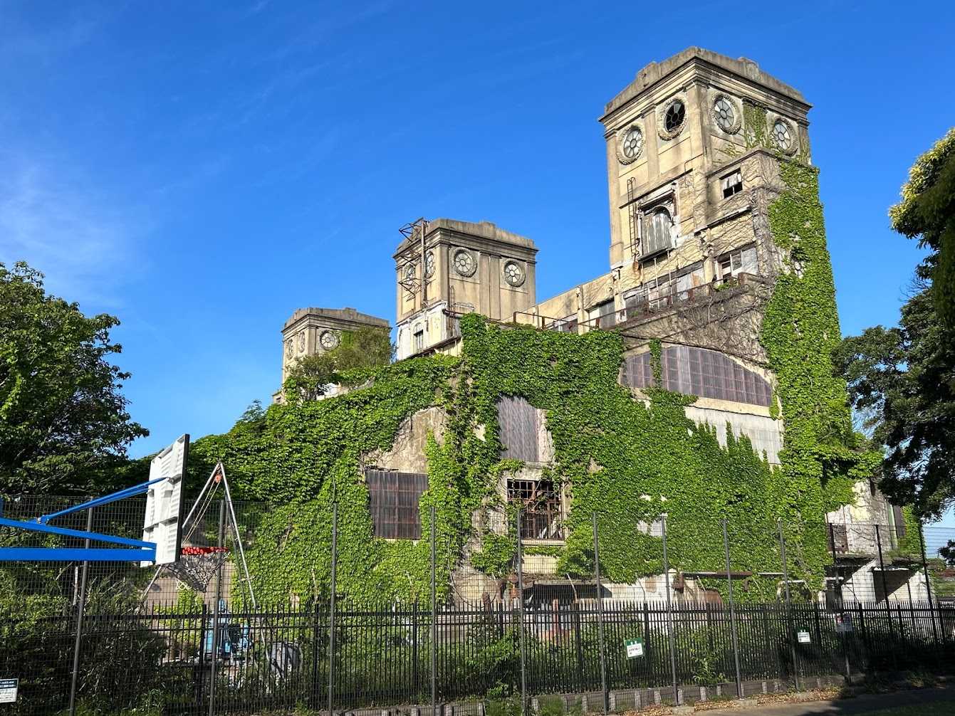 7429　打越橋と旧根岸競馬場一等馬見所