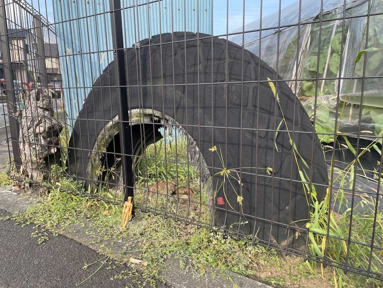 7540　今でも残る戦争の跡