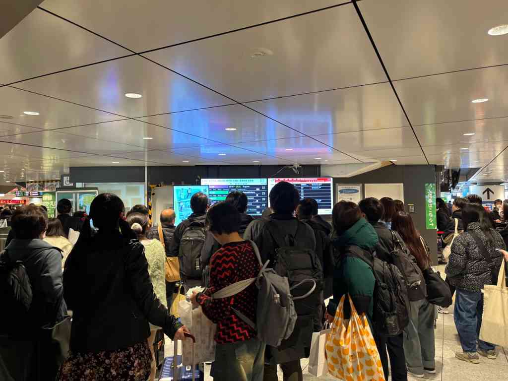 7751　東北新幹線 東京駅の様子を見て思ったこと