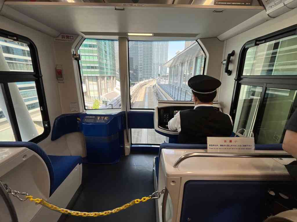 7834　ゆりかもめ手動運転