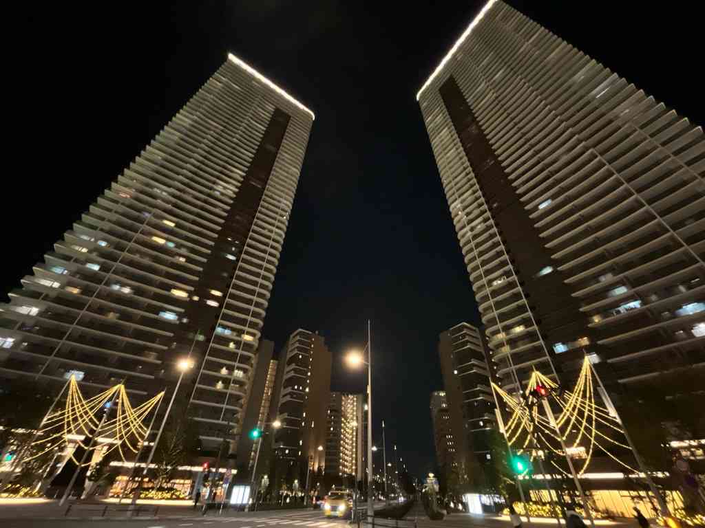 8024　夜の晴海フラッグ