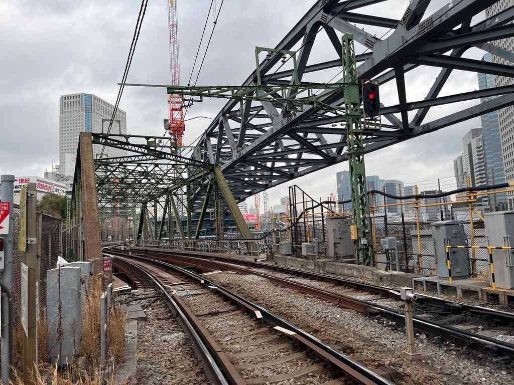 8122　京急品川駅付近の連続立体交差化事業の様子（2026年2月・2度目）