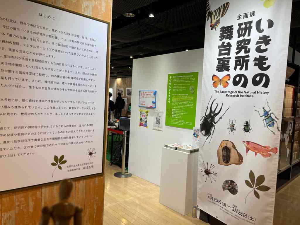 8146　企画展「いきもの研究所の舞台裏」